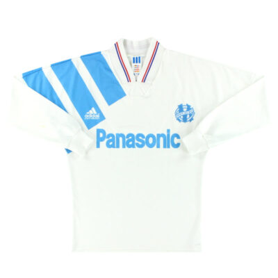 1991-92 Olympique Marseille Home Limited Jersey
