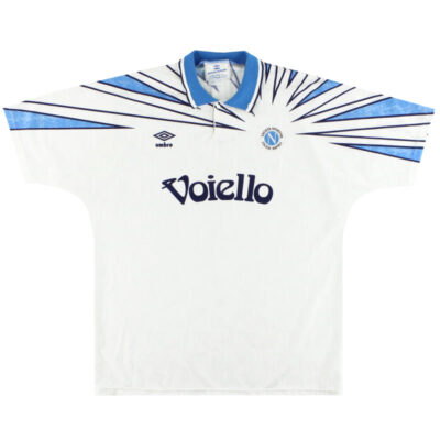 1991-93 Napoli Away Limited Jersey