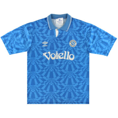 1991-93 Napoli Home Limited Jersey