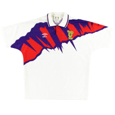 1991-93 Scotland Away Limited Jersey