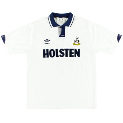 1991-93 Tottenham Home Limited Jersey