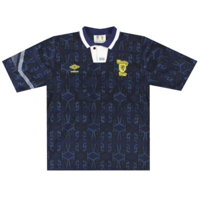 1991-94 Scotland Home Limited Jersey
