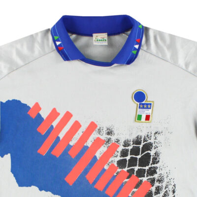 Alternative view of 1992-93 Italy Player Issue Goalkeeper Limited Jersey