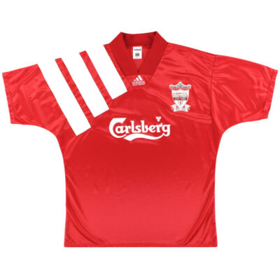 1992-93 Liverpool Centenary Home Limited Jersey