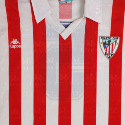 1992-94 Athletic Bilbao Match Issue Home Limited Jersey #5 - Image 3