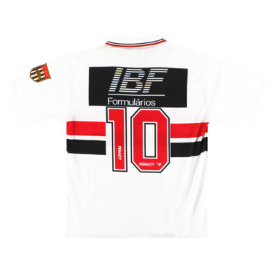 Alternative view of 1992 Sao Paulo Home Limited Jersey #10