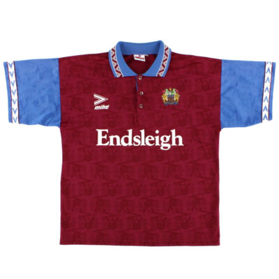 1993-95 Burnley Mitre Home Limited Jersey