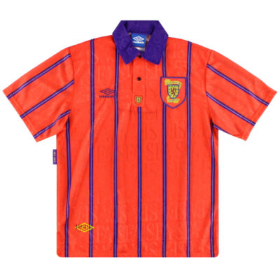1993-95 Scotland Away Limited Jersey