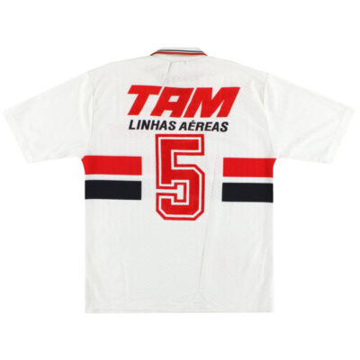 Alternative view of 1993 Sao Paulo Penalty Home Limited Jersey #5