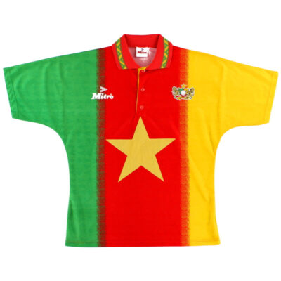 1994-95 Cameroon Mitre Home Limited Jersey