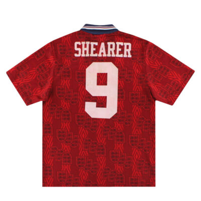 1994-95 England Away Limited Jersey Shearer #9