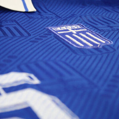 1994-95 Greece Match Issue Home Limited Jersey #5 - Image 3