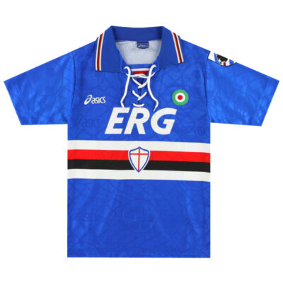 1994-95 Sampdoria Home Limited Jersey #9