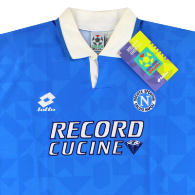 Alternative view of 1994-96 Napoli Lotto Home Limited Jersey
