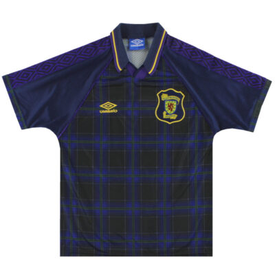 1994-96 Scotland Home Limited Jersey