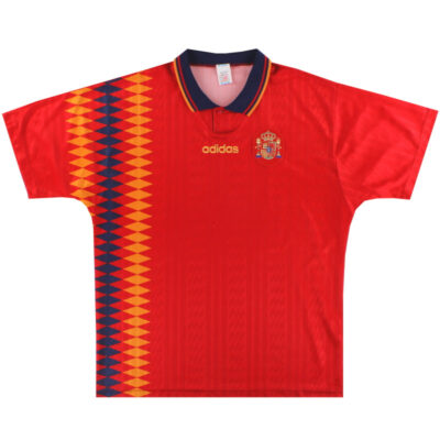 1994-96 Spain Home Limited Jersey
