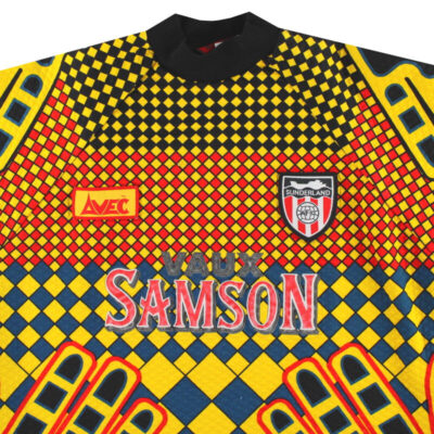 Alternative view of 1994-96 Sunderland Goalkeeper Limited Jersey