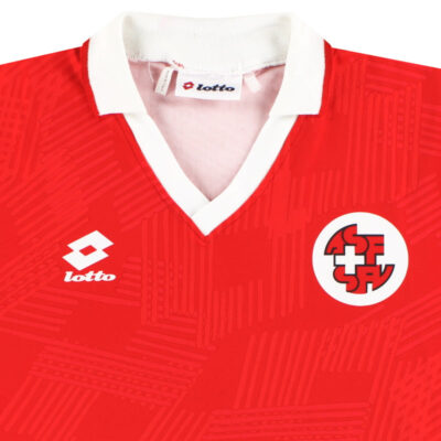 Alternative view of 1994-96 Switzerland Lotto Home Limited Jersey