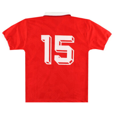 Alternative view of 1994-96 Switzerland Lotto Match Worn Home Limited Jersey #15