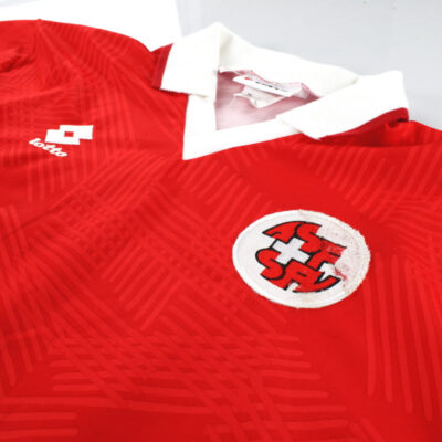 1994-96 Switzerland Lotto Match Worn Home Limited Jersey #15 - Image 3