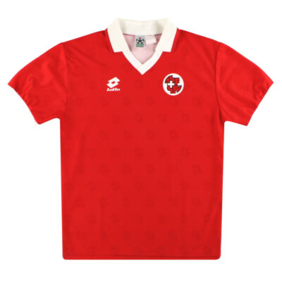 1994-96 Switzerland Lotto 'Signed' Home Limited JerseyS