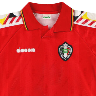 Alternative view of 1994 Belgium Home Limited Jersey