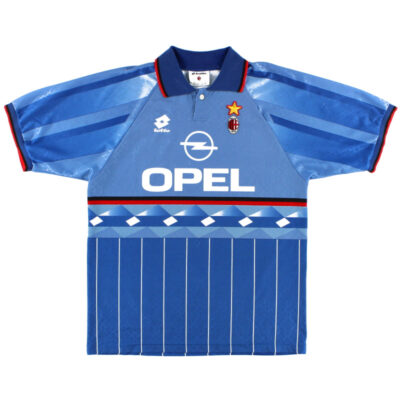 1995-96 AC Milan Lotto Fourth Limited Jersey