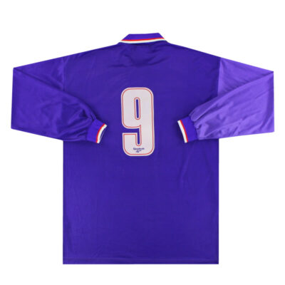 Alternative view of 1995-96 Fiorentina Reebok Match Issue Home Limited Jersey #9