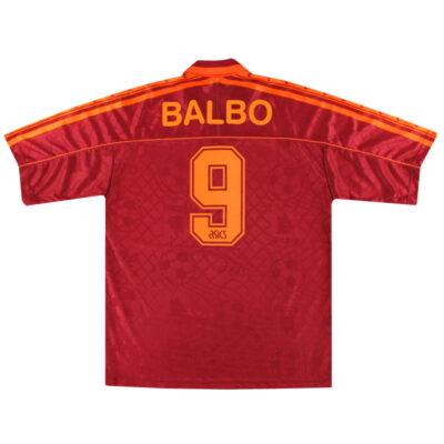 1995-96 Roma Home Limited Jersey Balbo #9