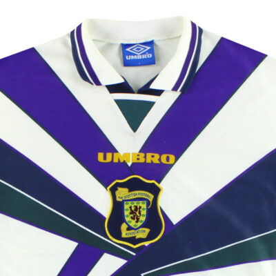 Alternative view of 1995-96 Scotland Away Limited Jersey