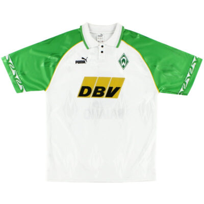 1995-96 Werder Bremen Home Limited JerseyXS