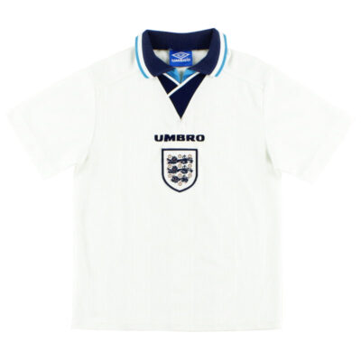 1995-97 England Home Limited Jersey