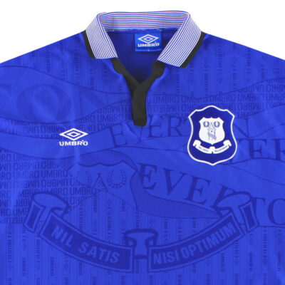 Alternative view of 1995-97 Everton Home Limited Jersey