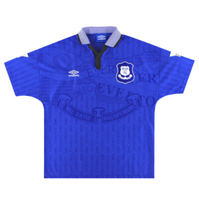 1995-97 Everton Home Limited Jersey