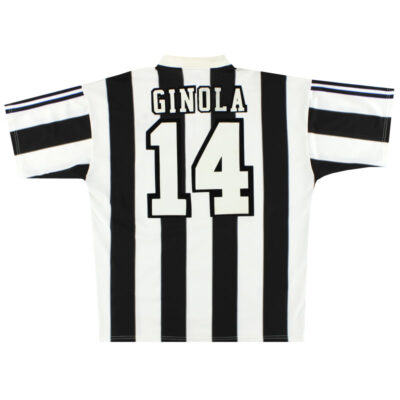 1995-97 Newcastle Home Limited Jersey Ginola #14