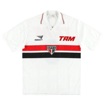 1995 Sao Paulo Penalty Home Limited Jersey #8