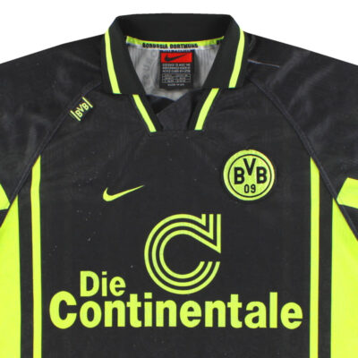 Alternative view of 1996-97 Borussia Dortmund Away Limited Jersey