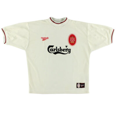 1996-97 Liverpool Reebok Away Limited Jersey