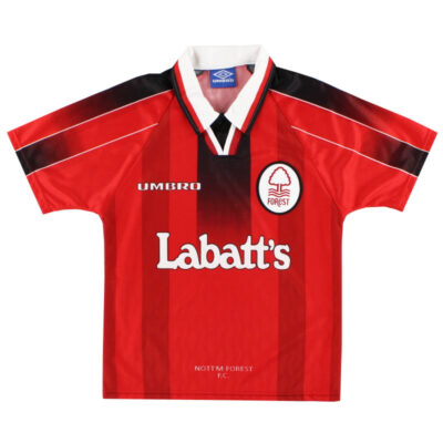 1996-97 Nottingham Forest Home Limited Jersey
