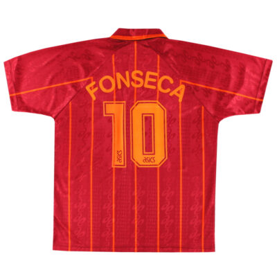 1996-97 Roma Home Limited Jersey Fonseca #10