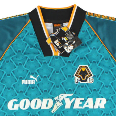 Alternative view of 1996-97 Wolves Away Limited Jersey