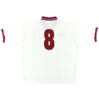 Alternative view of 1996-98 Aston Villa Reebok Away Limited Jersey #8