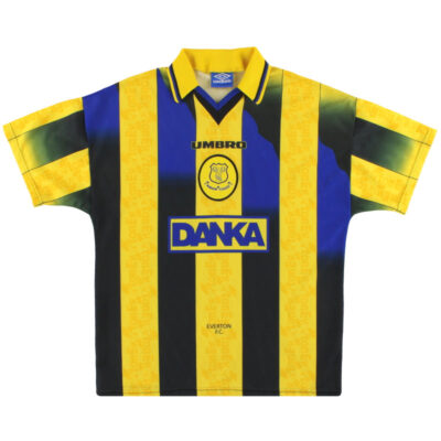 1996-98 Everton Away Limited Jersey