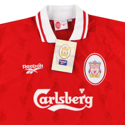 Alternative view of 1996-98 Liverpool Reebok Home Limited Jersey