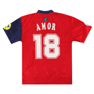 1996-98 Spain Home Limited Jersey Amor #18