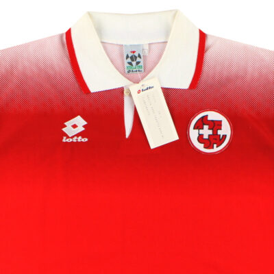 Alternative view of 1996-98 Switzerland Lotto Home Limited Jersey