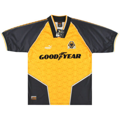 1996-98 Wolves Home Limited Jersey