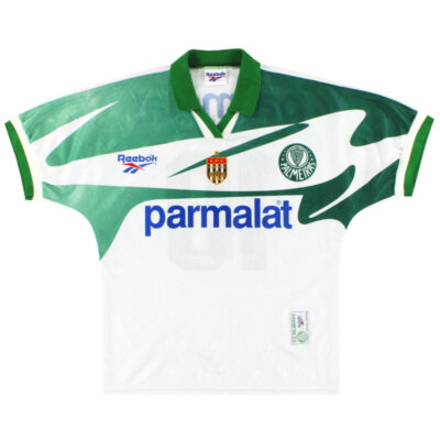 Alternative view of 1996 Palmeiras Reebok Away Limited Jersey #10