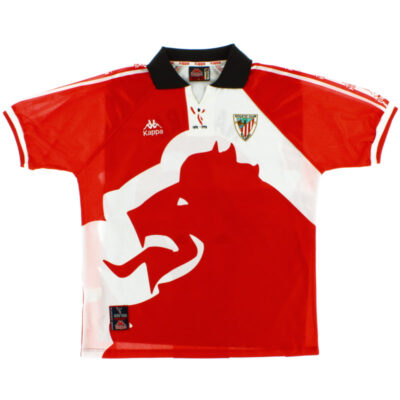 Alternative view of 1997-98 Athletic Bilbao Centenary Home Limited Jersey Nagore #16