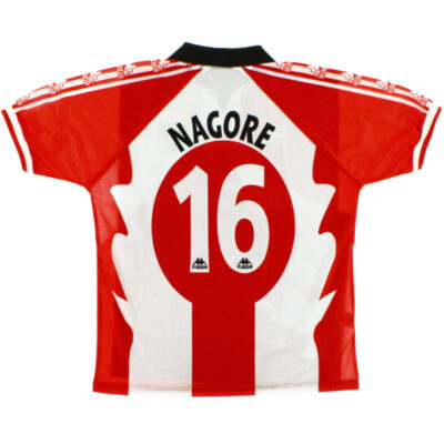 1997-98 Athletic Bilbao Centenary Home Limited Jersey Nagore #16